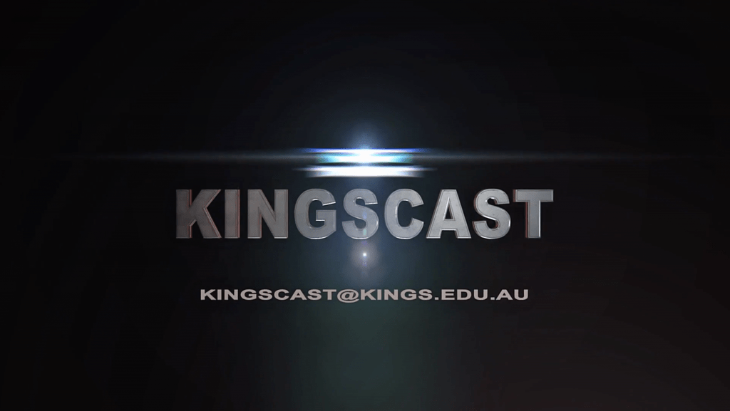 Kingscast intro slide