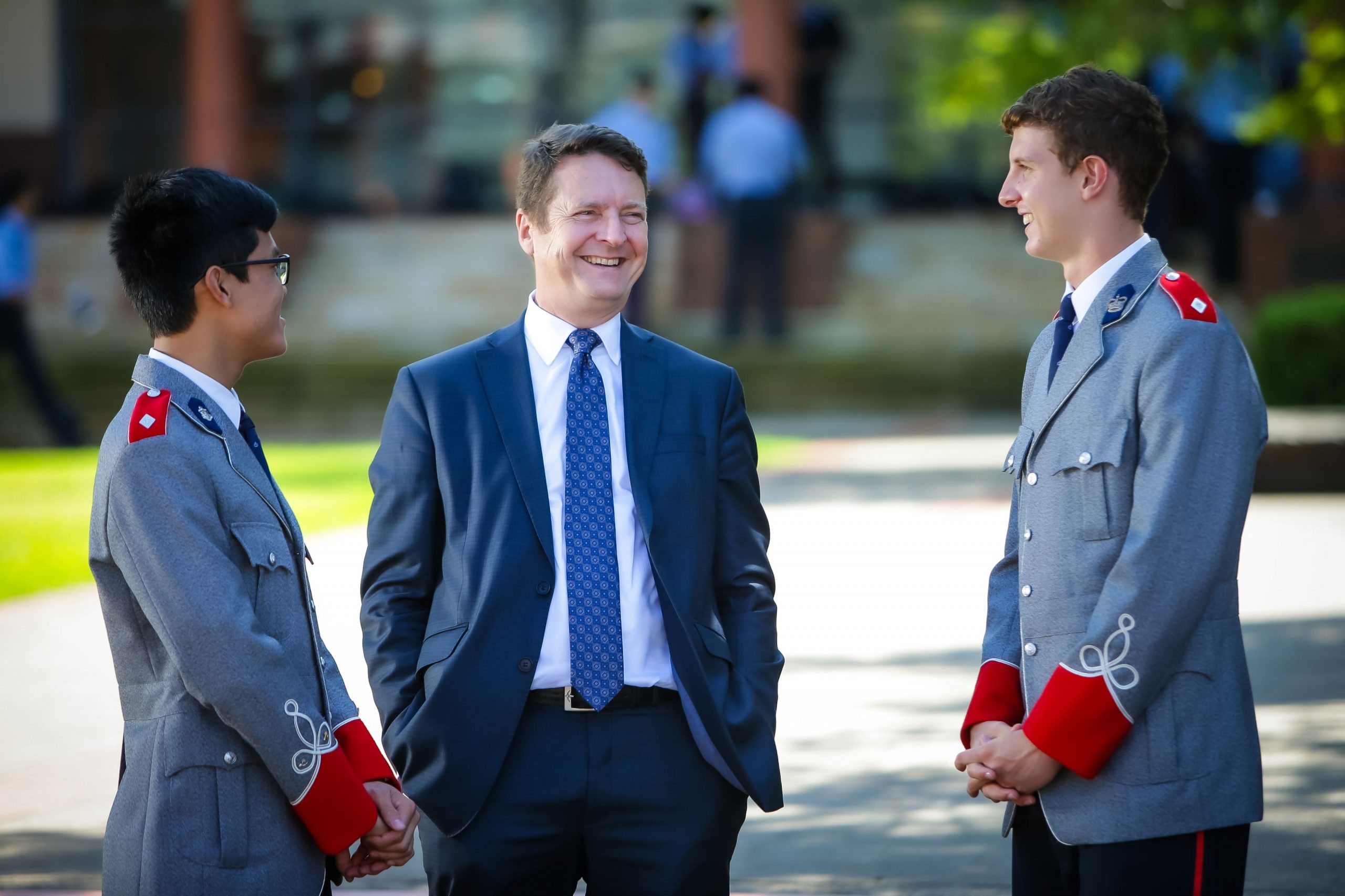 The King's School Leaders, Headmaster Tony George